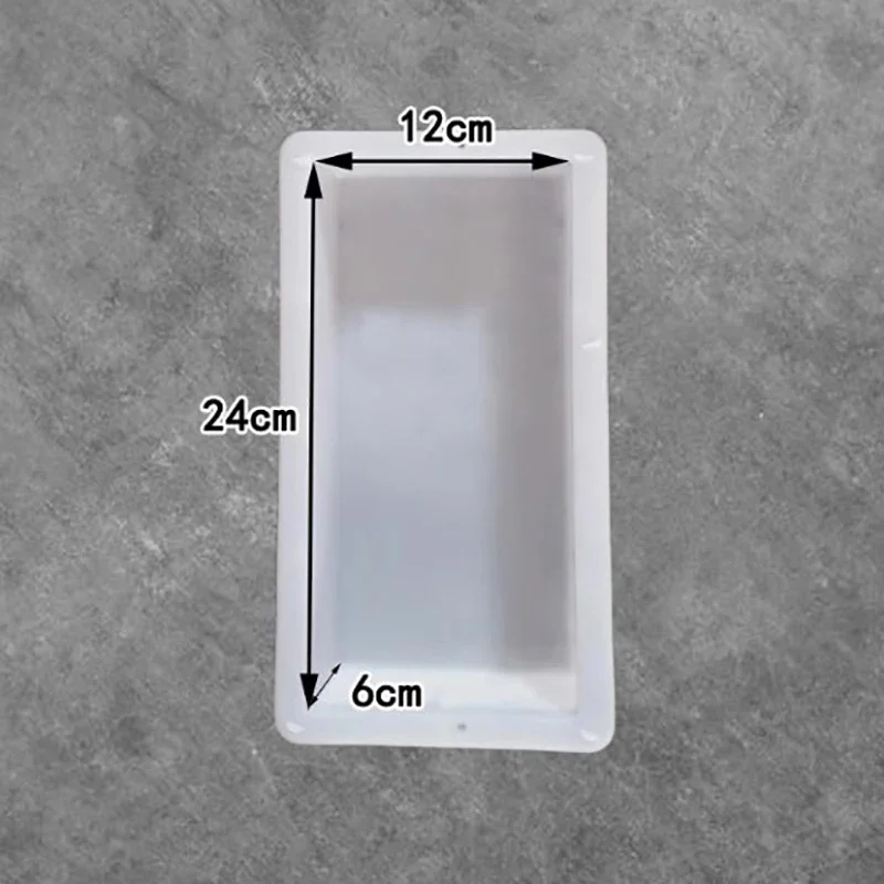 1pc DIY Paving Brick Mould Rectangle Shaped Walk Maker Reusable Concrete Path Maker Mold For Lawn Patio Yard Garden