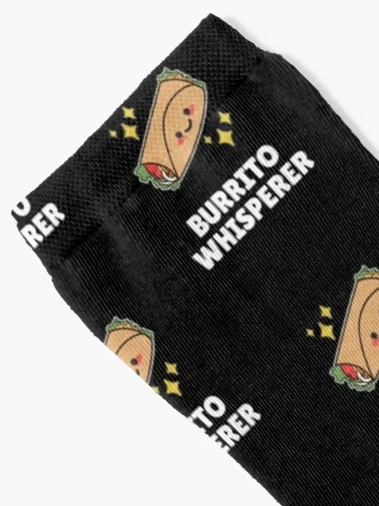 Burrito Whisperer Socks men cotton high quality Argentina Women's Socks Men's