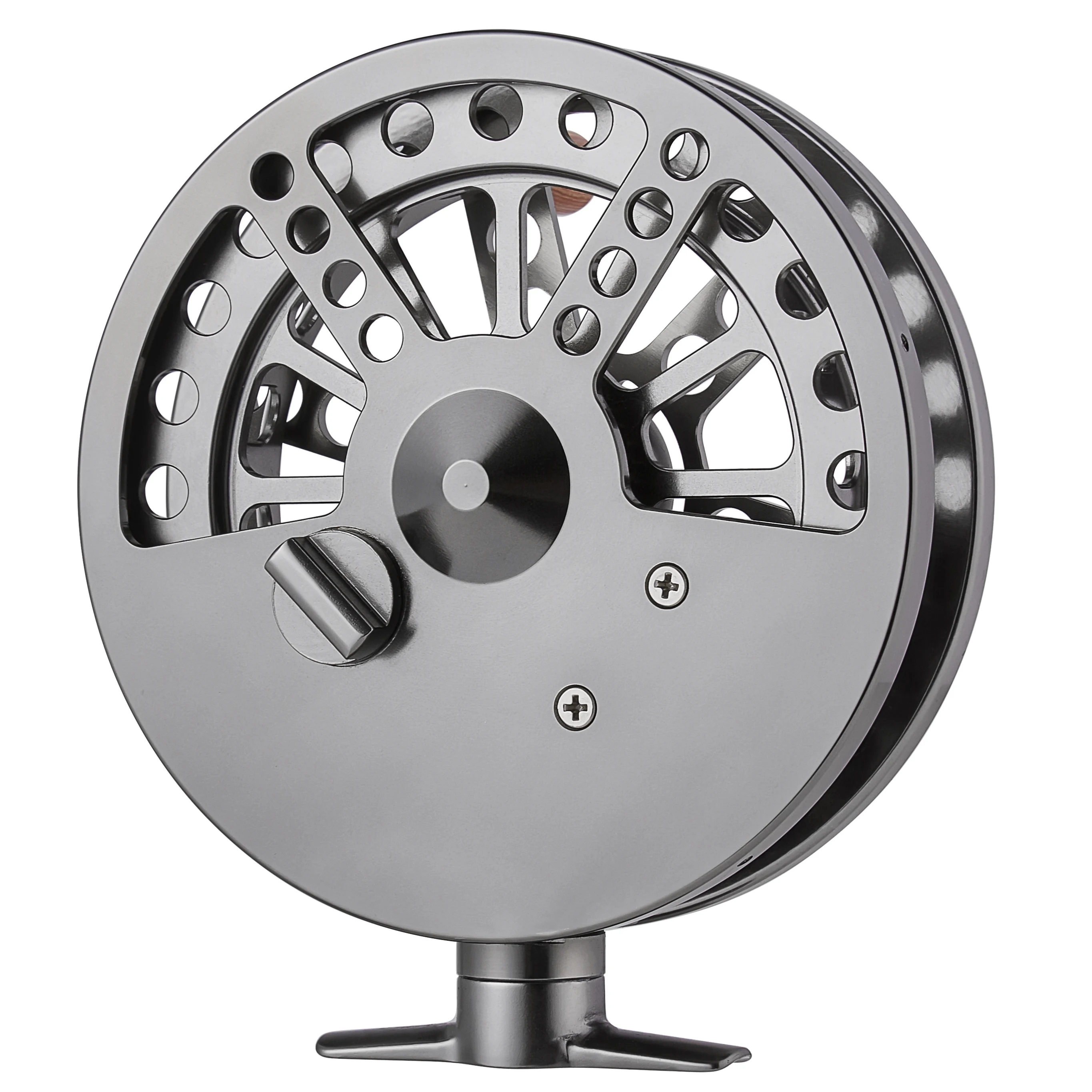 120mm 4 3/4 inch Centerpin Reel Float Reel Direction Changeable for Coarse Trotting Barbel Steelhead Salmon Float Fishing