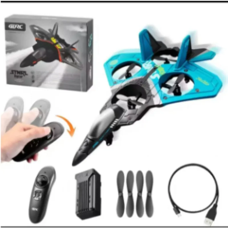 

4DRC V17 RC Plane 2.4G Radio Control Fighter Hobby Plane Glider Airplane EPP Foam Remote Control Airplane RC Drone Kids Toys