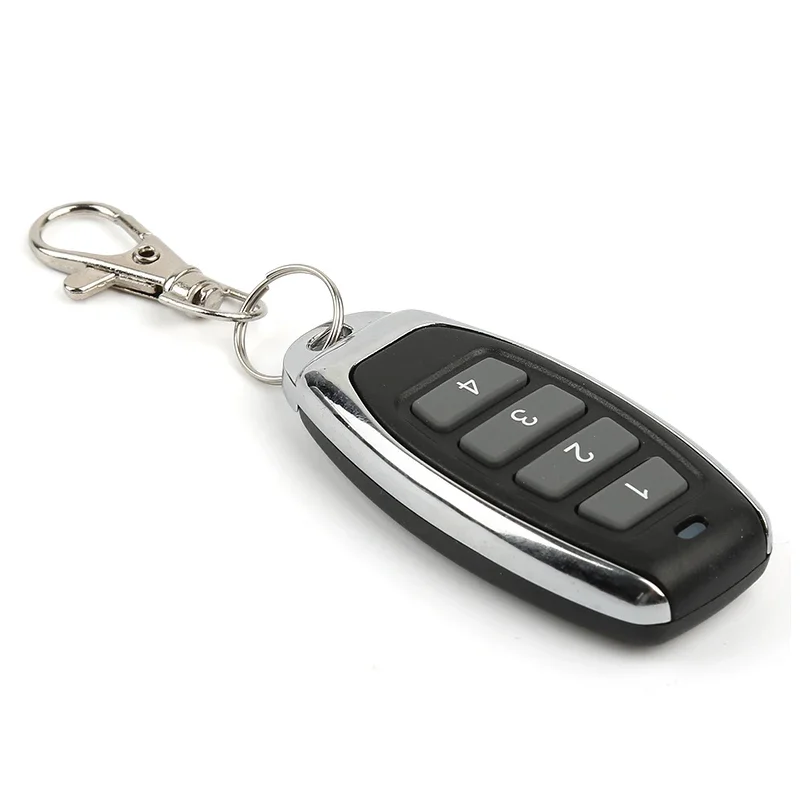 Clonación duplicadora llave Fob A distancia Control remoto 433MHZ clon código de aprendizaje fijo para puerta de garaje 2022 nuevo