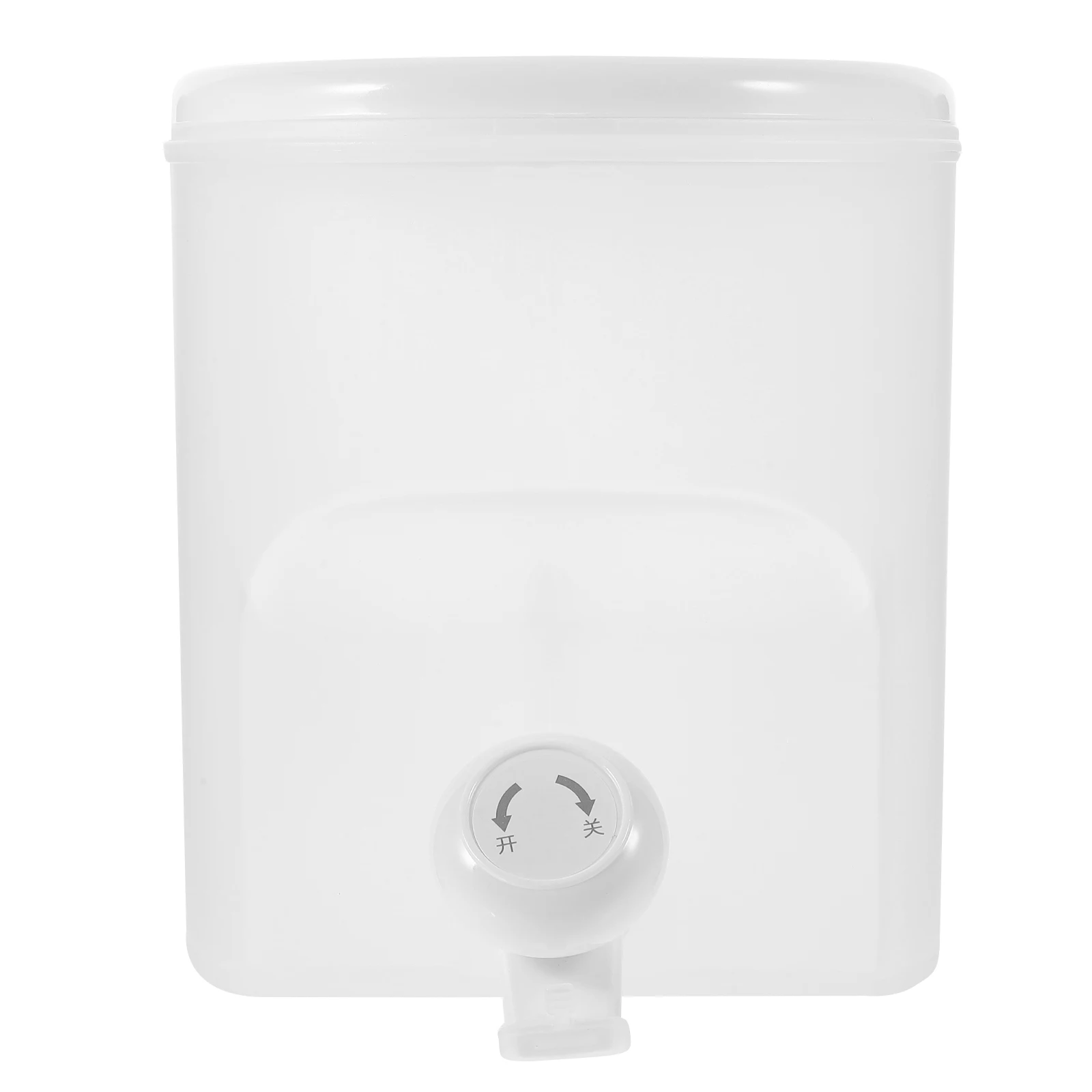 

5L Large Capacity Plastic Cold Water Bottle Drink Dispenser Spigot for Parties Fridge Tea Juices Storage Container