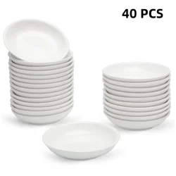 40pcs 1.5 Oz Soy Sauce Dish Set Asian Sauce Bowls Dip Bowls Set Serving Small Bowl Mini Appetizer Plates