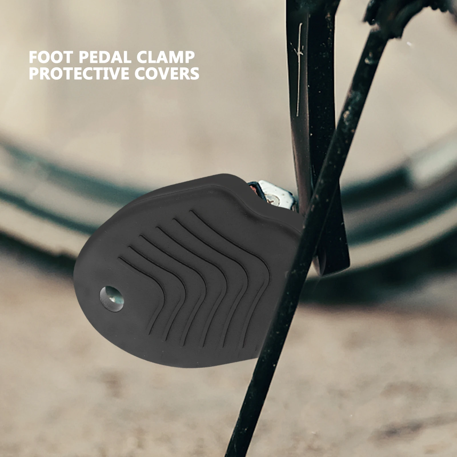 

2 Pcs Pedal Cleat Cover Cycling Accessories Protective Case Bicycles Shoe Protector