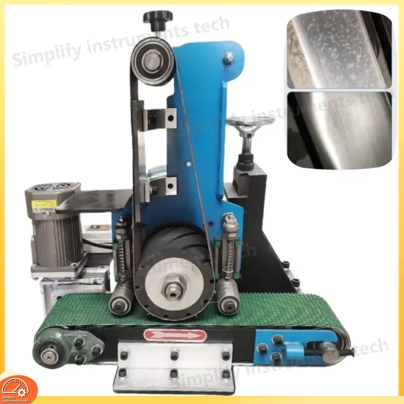 Mini Belt Sander Metal Polishing Knife Sharpener Roller Grinder DIY Woodworking Tool Sanding Device Portable