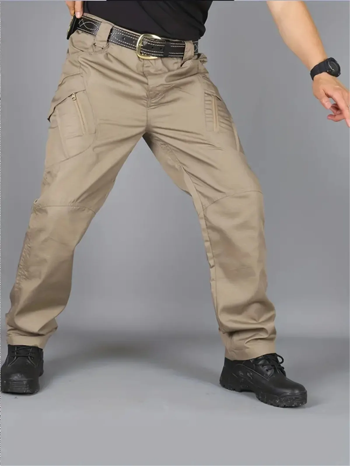 America Plus Size Fishing Suit Tactical Pants Men Camo Pants Plaid Training Suit 511 Pants Combat Work Suit Multi Pocket Pants