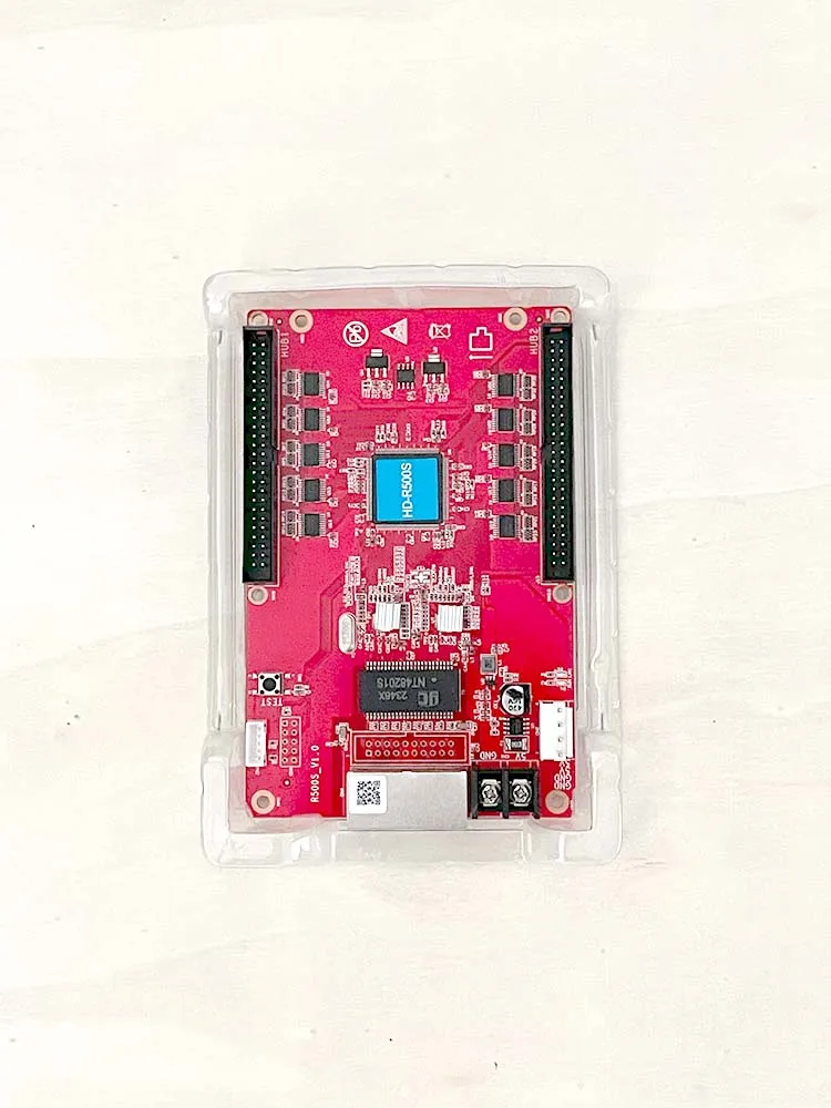 HD-R500S Full Color Synchronous and asynchronous universal LED Display receiving card With 2 lines 50PIN HUB Port