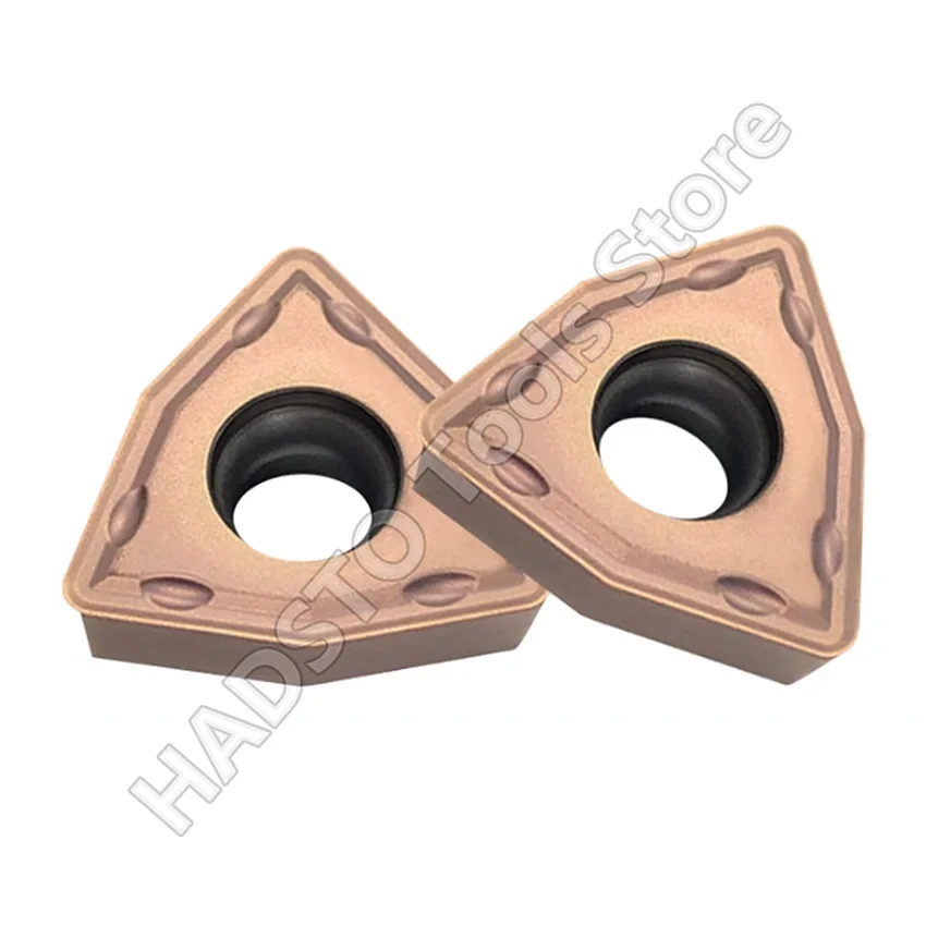 WCMX 050308 FN HS5231/WCMX06T308FN HS5231 WCMX05 WCMX06 HADSTO CNC كربيد إدراج U-الحفر إدراج الحفر الضحلة #5