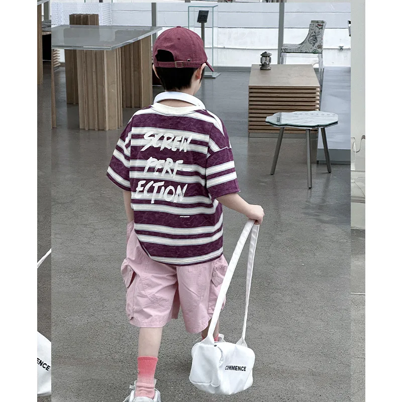 Huzhou Zhili Clothing, Men's And Workwear, Shorts, Big Children's Five Point Pants, Trendy Brand Summer Casual Pants