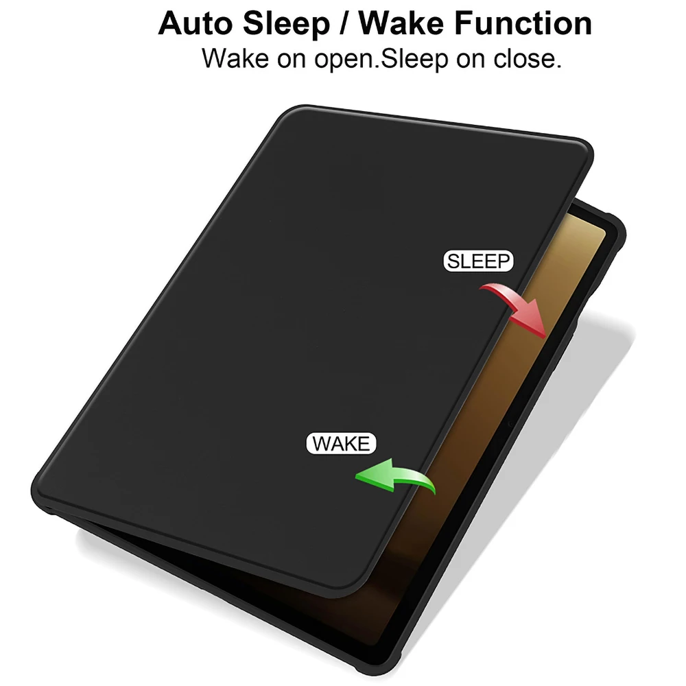 Case For Samsung Galaxy Tablet Case Tab S10 S9 FE 10. 9 A9 S7 S8 Plus 12.4 11 A8 Smart Auto Sleep Wake Function Acrylic Cover - Image 5