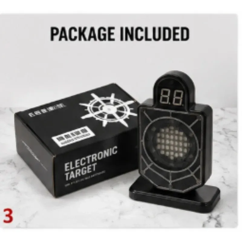 Multi‑functional LED Feedback Electronic Game Target, Laser‑induction Scoring Prop for Indoor‑Outdoor Leisure Entertainment