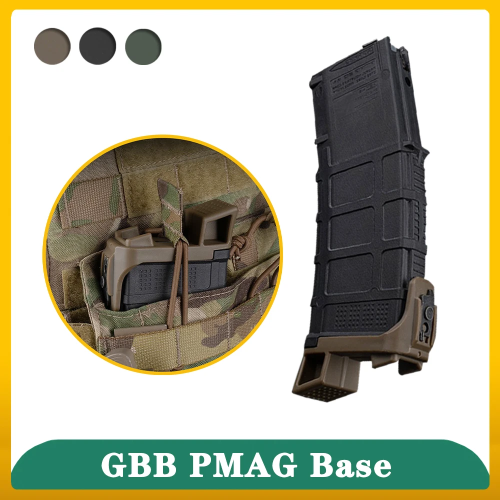 

Тактическая подставка для журналов для страйкбола GBB PMAG, быстросъемная подставка для склонных данных с PEQ, инструмент для регулировки прицела ночного видения для стрельбы, дрели