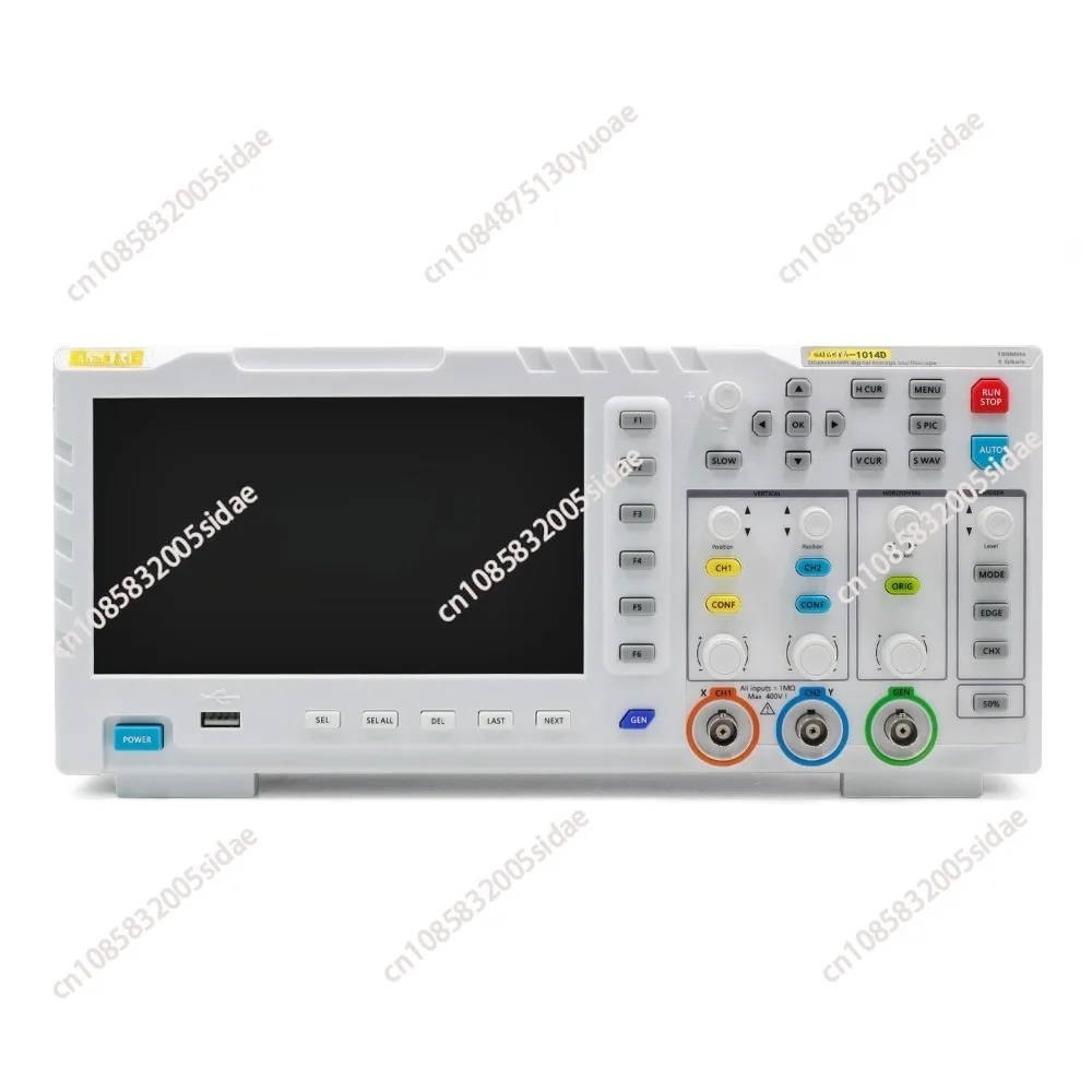 1014D Portable Digital Oscilloscope Osciloscopio Digital Multimeter 100MHz*2 2 In 1 Dual Channel Input Signal Generator