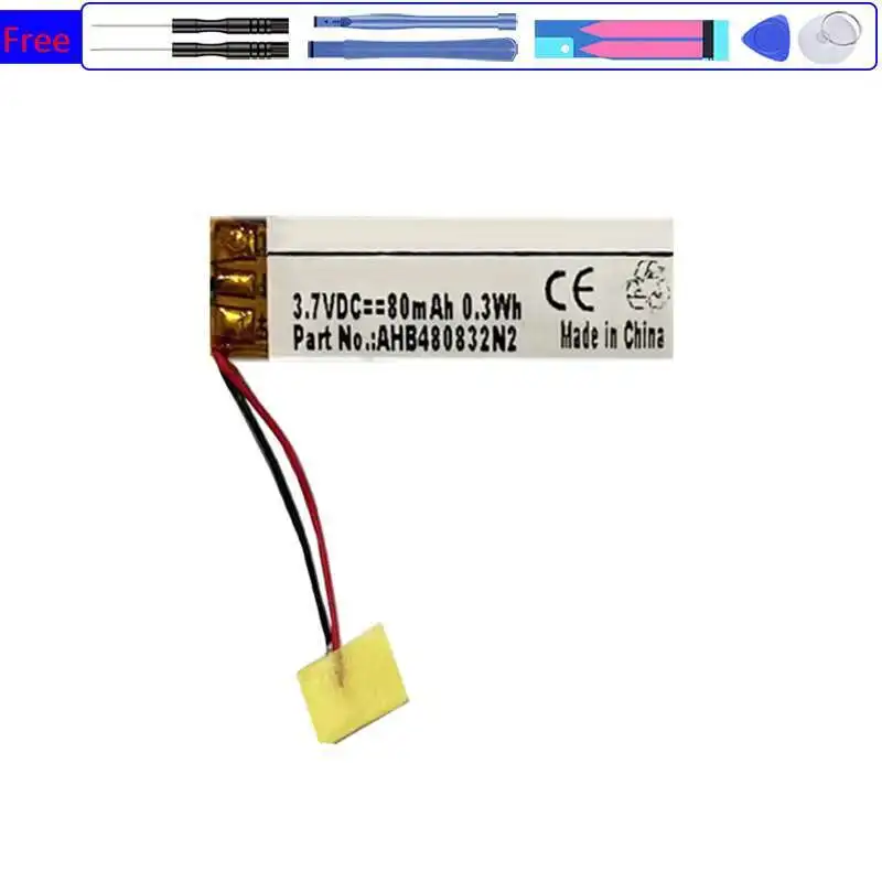 

Для Sony SBH90C SBH82D 2-проводной AHB480832N2 Bluetooth аудиоустройство аккумулятор экологически чистый 80 мАч высокая производительность