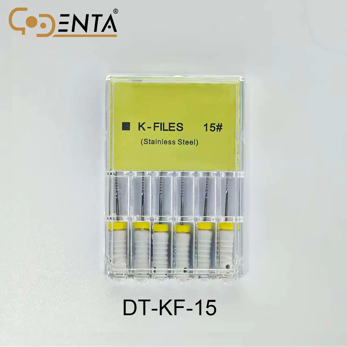 Dental K Files Stainless Steel - Handheld Endodontic File for Root Canal Treatment