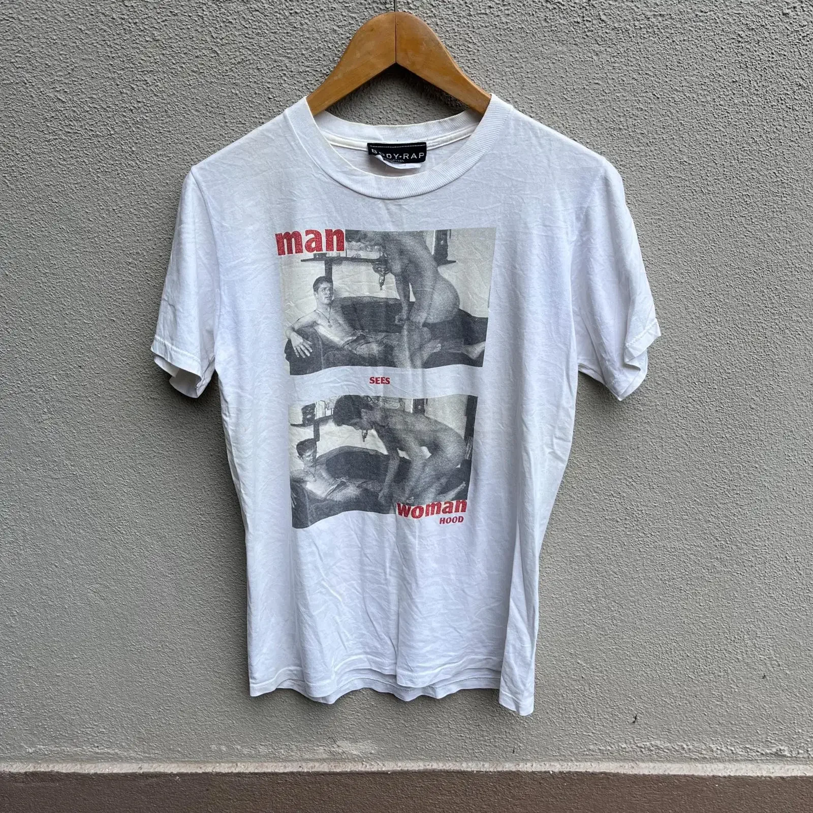 Photography Graphic Design - Camiseta vintage rara BODY RAP London