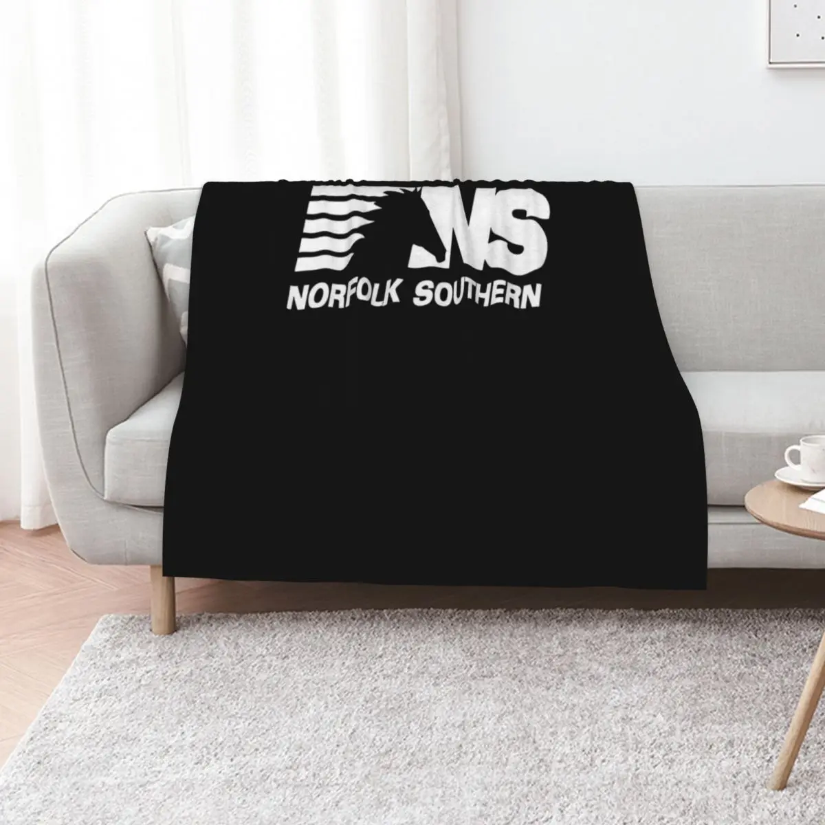 Norfolk Southern Railway Throw Blanket Decorative Throw For Decorative Sofa Single Giant Sofa Baby Blankets For Bed Blankets