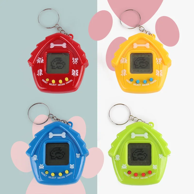 

Creative Cute House Handheld Miniature Electronic Game Machine Virtual Cyber Digital Pet Game Toy Digital Electronic E-Pet