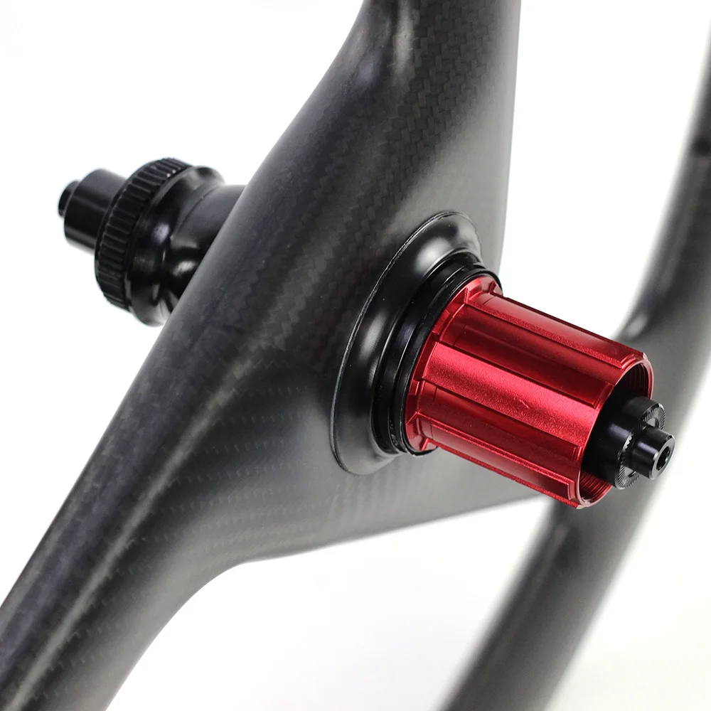 SILVEROCK Trispoke Carbon Disc Brake Wheels 20 inch 451 Centerlock 11 Speed for Fnhon JAVA Minivelo Folding Bike 3Spoke Wheelset