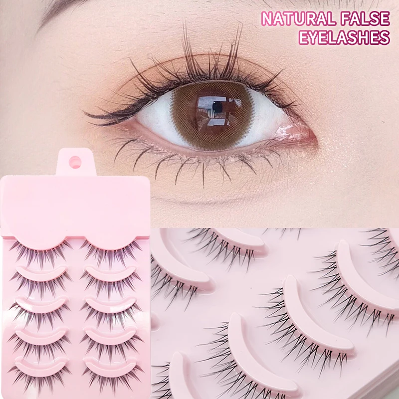 Hot Manga Lash Makeup Eyelashes Lashes Wispy Mink Eyelashes Cosmetics Korean Style Free shipping Cosplay Soft New Natural Lashes