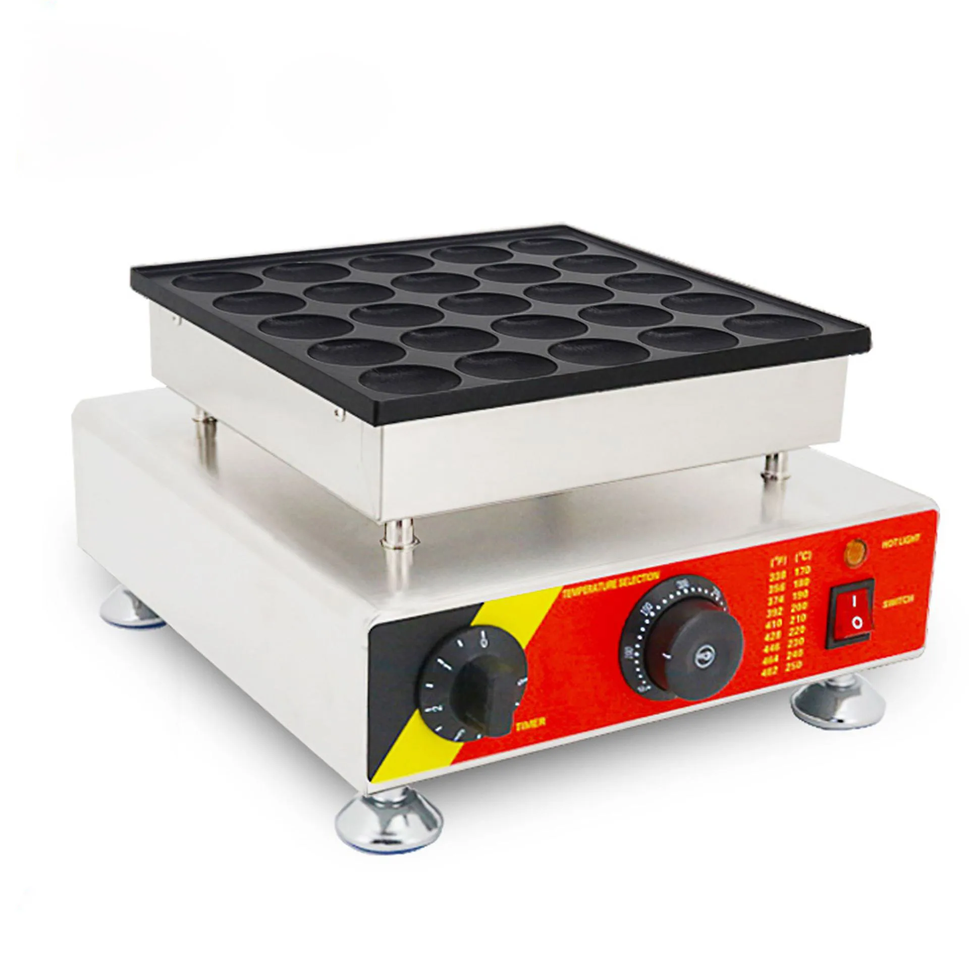 Commercial Electric Bubble String Waffle Ball Machine Non-Stick Waffle Ball Machine Iron Popular Snack Equipment