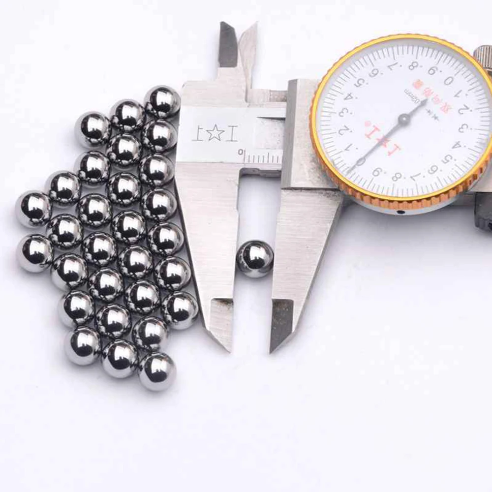 100-1000Pc 420 Stainless Steel Balls 0.4/0.5/0.7/0.8/1/1.5/2/2.381/2.5/3~7MM Solid Smooth Recision Bearing Steel Ball Spherical