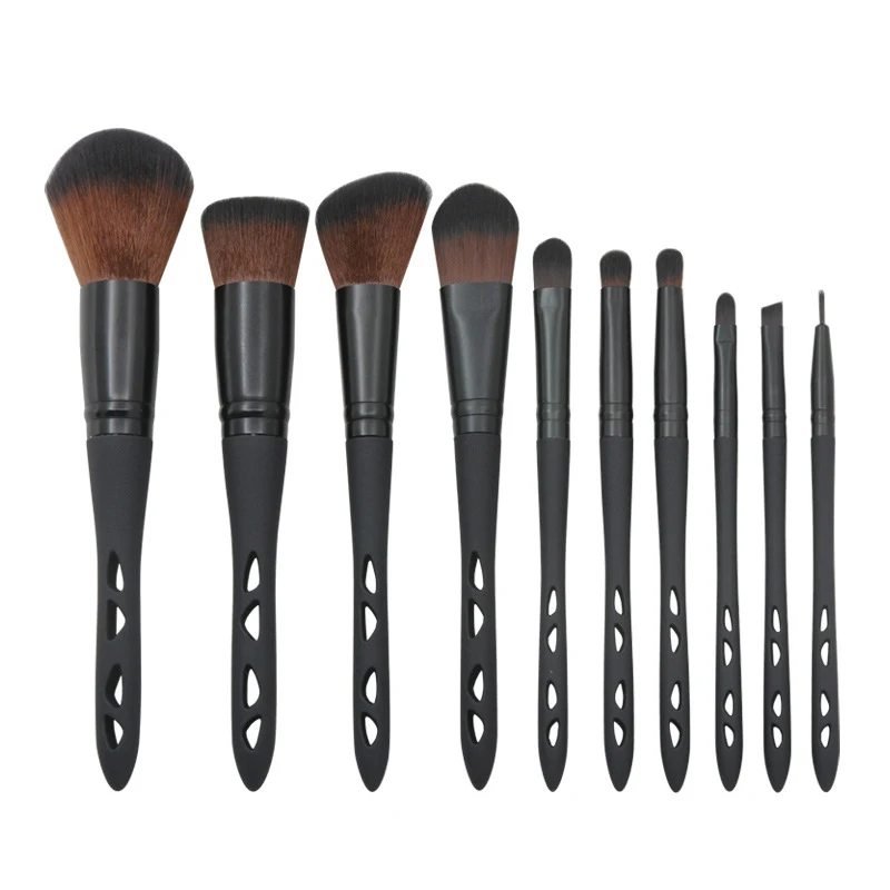 10pcs Makeup Brushes Set Cosmetic Foundation Make Up Brush Kit High Quality Eye Shadow Women Men Foundation Make Up Beauty Tool