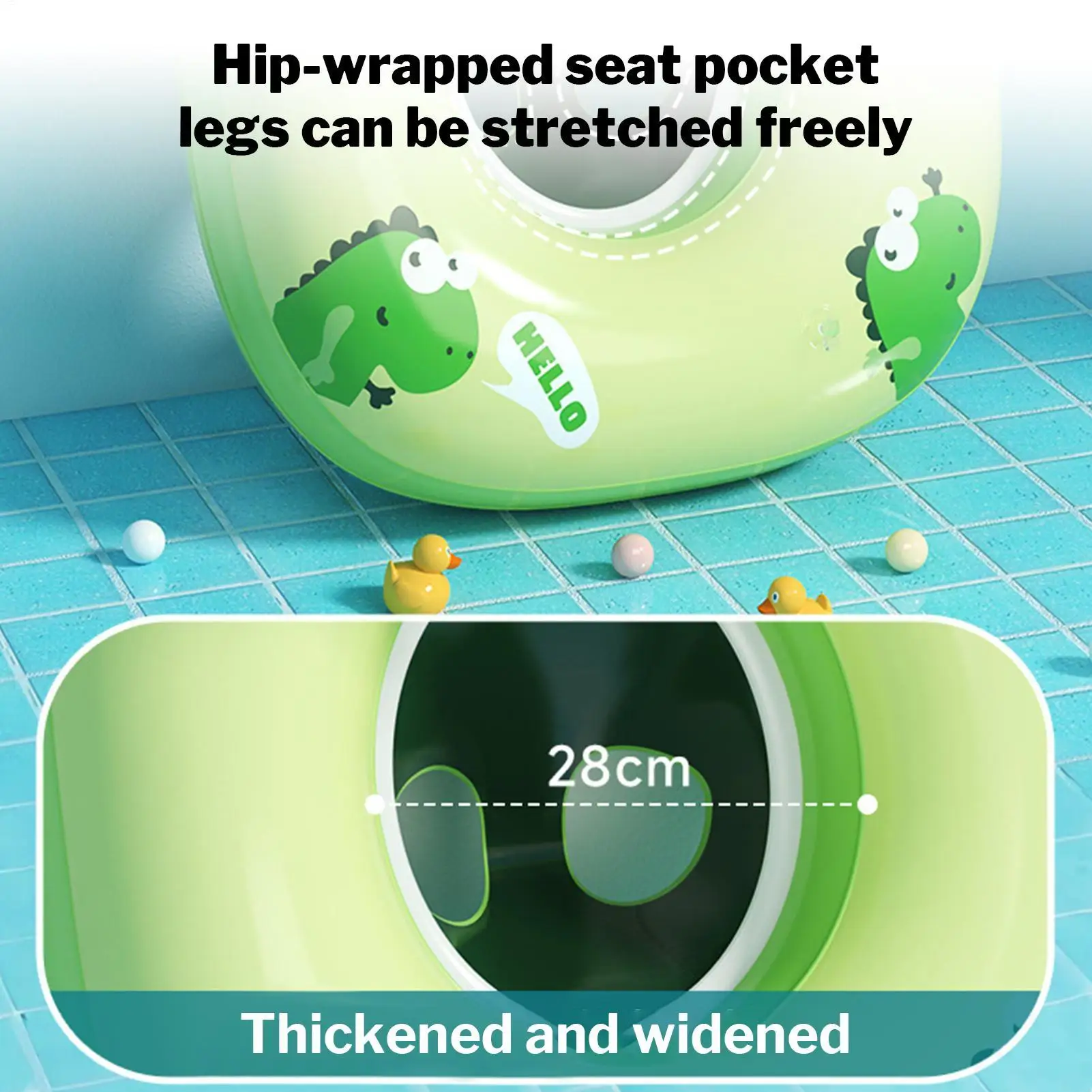 Pool Floatie Baggerform Floatie für den Pool Float PVC-Bettmatte Liegenunterlage Spielzeug für 26-jährige Kinder River Beach Lake