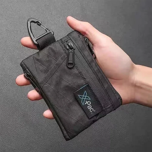 EDC-bolsa múltiple de 5 bolsillos, billetera de X-PAC, llavero pequeño, monedero, organizador de bolsillo EDC, bolsa de utilidad para tarjetas, bolsa impermeable