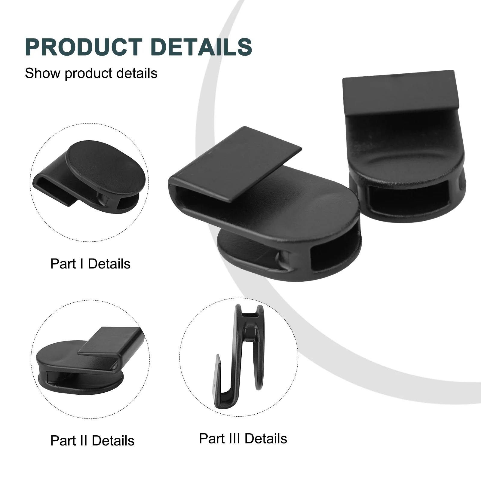 Высококачественная сменная вешалка с крючком для багажника, удобная 2 шт., черная сумка для продуктов, держатель грузового крючка, аксессуары для интерьера