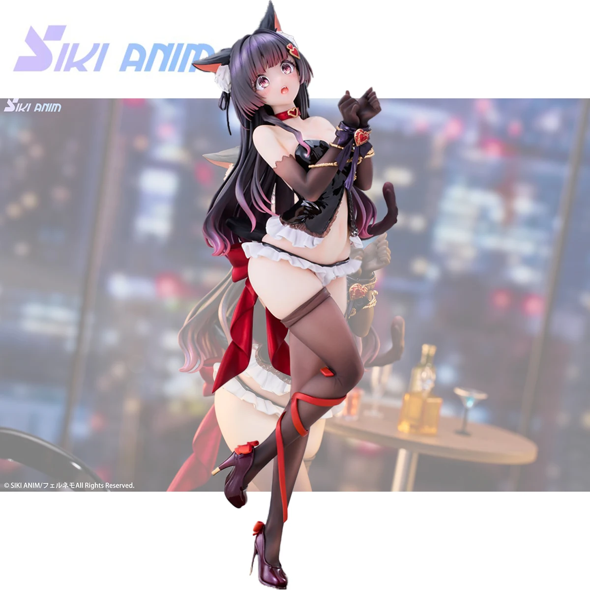 

В наличии оригинальная Siki Anim, предварительно окрашенная оригинальная Shibare Cat Ruhuna-chan, оригинальная модель персонажа, украшение, компакт-диск, ТОЛЬКО и делюкс