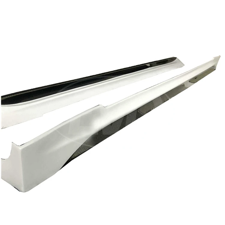 

PRIOR DESIGN STYLE HALF CARBON FIBER SIDE SKIRTS for 2014-2018 TESLA MODEL S