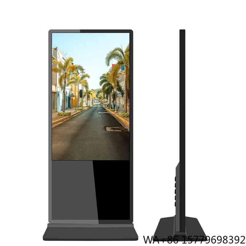 

2024 Best Model 43/49/55/65 Inch Android LCD Advertising Touch Screen Media Video Display Ultra Thin Digital Kiosk