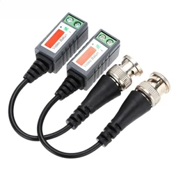 Balun Twisted CCTV Video Passive Transceivers, 2000ft Distance UTP BNC Cable CAT5