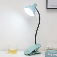Clamp LED Desk Lamp Flexible Gooseneck Table Lamp 3 Brightness Levels Touch Dimmable Desk Lamps Portable Table Lamp For reading