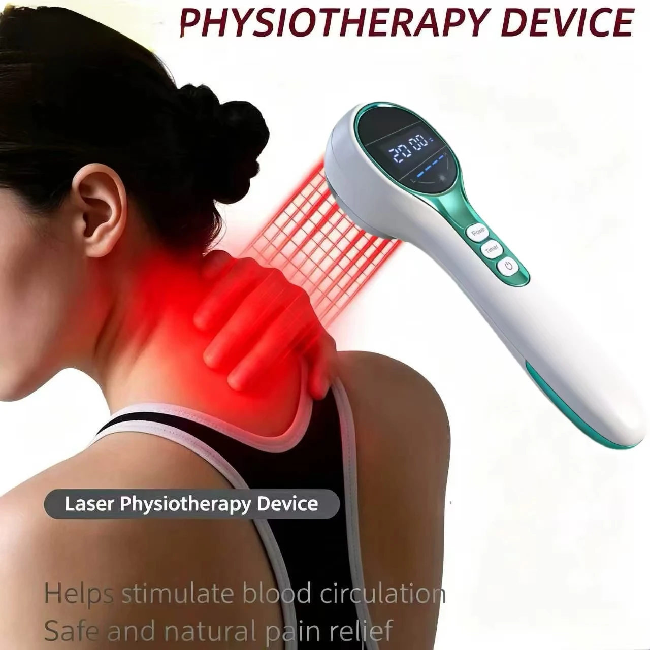 Medical Grade 670mW 808nm 650nm Red Light Therapy Laser Photobiomodulation for Chronic Pain Conditions