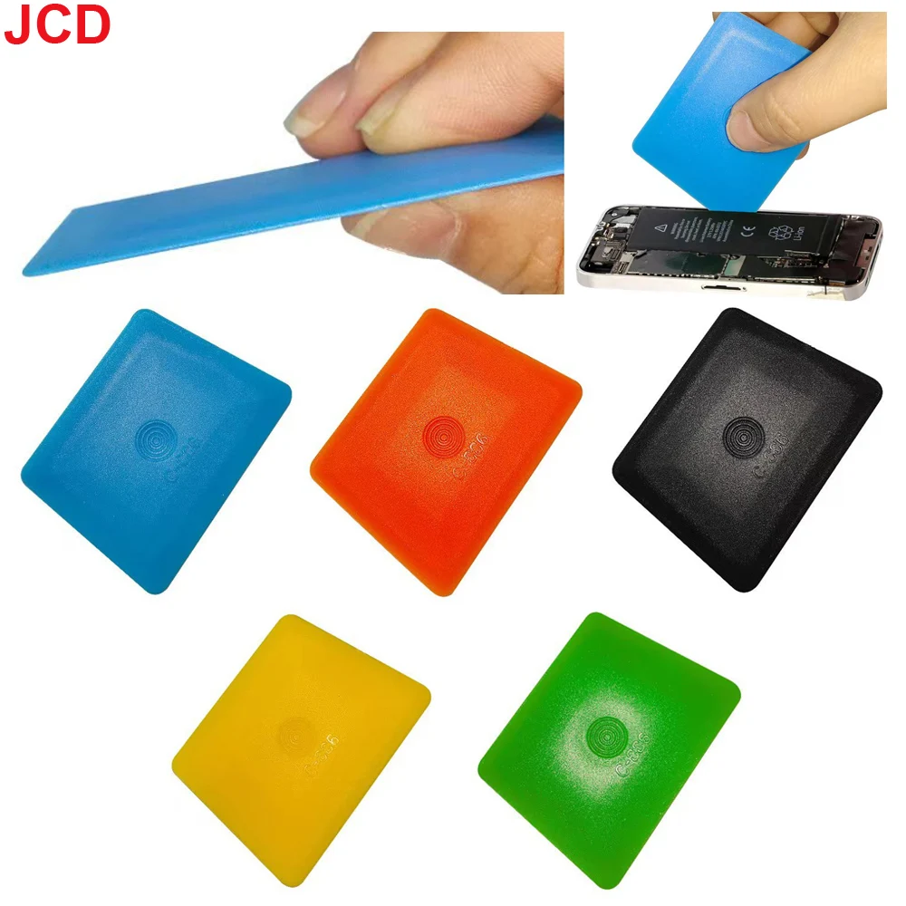 

JCD 5pcs Plastic Pry Card LCD Screen Battery Anti-Static Disassembly Tool Openning Screen Phone Battery Pry Pick Repair