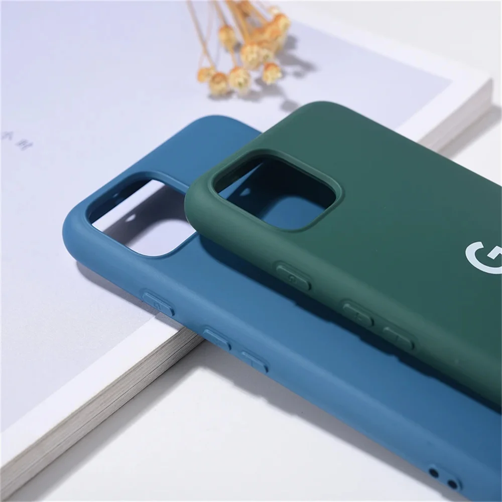 Original TPU Case For Google Pixel 4/4XL Soft Silicone Case For Pixel 4A 4G/5G/4 XL 4A Ultra Thin Matte TPU Protective Cover