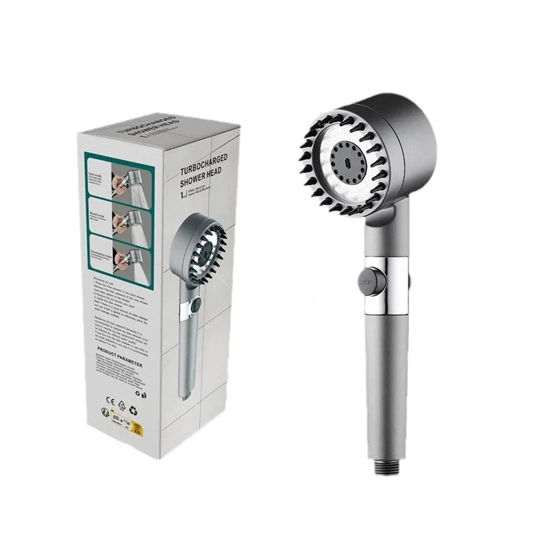 

YS00054- Supercharged showerhead, ultra strong pressure showerhead, household showerhead, shower flower drying head