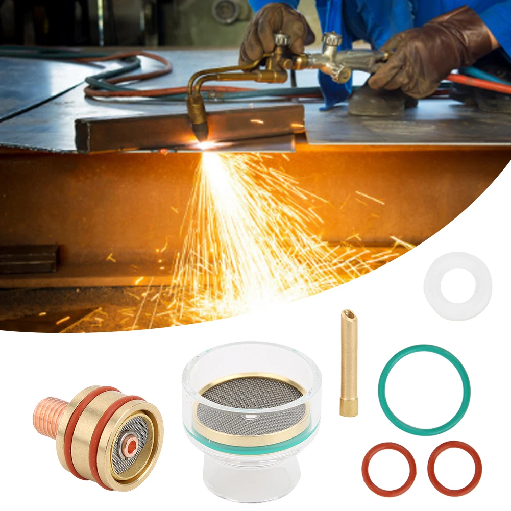 TFM53NCN TIG Welding Kit TIG Torch Welding Torch Glass Cup Collet for WP9 WP20