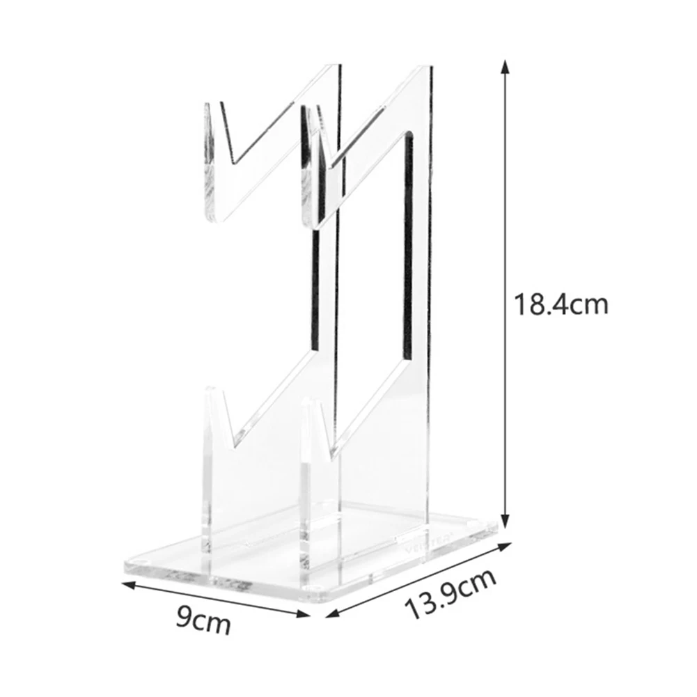 Double-deck Game Controller Bracket Mount Space Saving Acrylic Game Controller Bracket Storage Rack Accessories for PS4/PS3/Xbox image 5