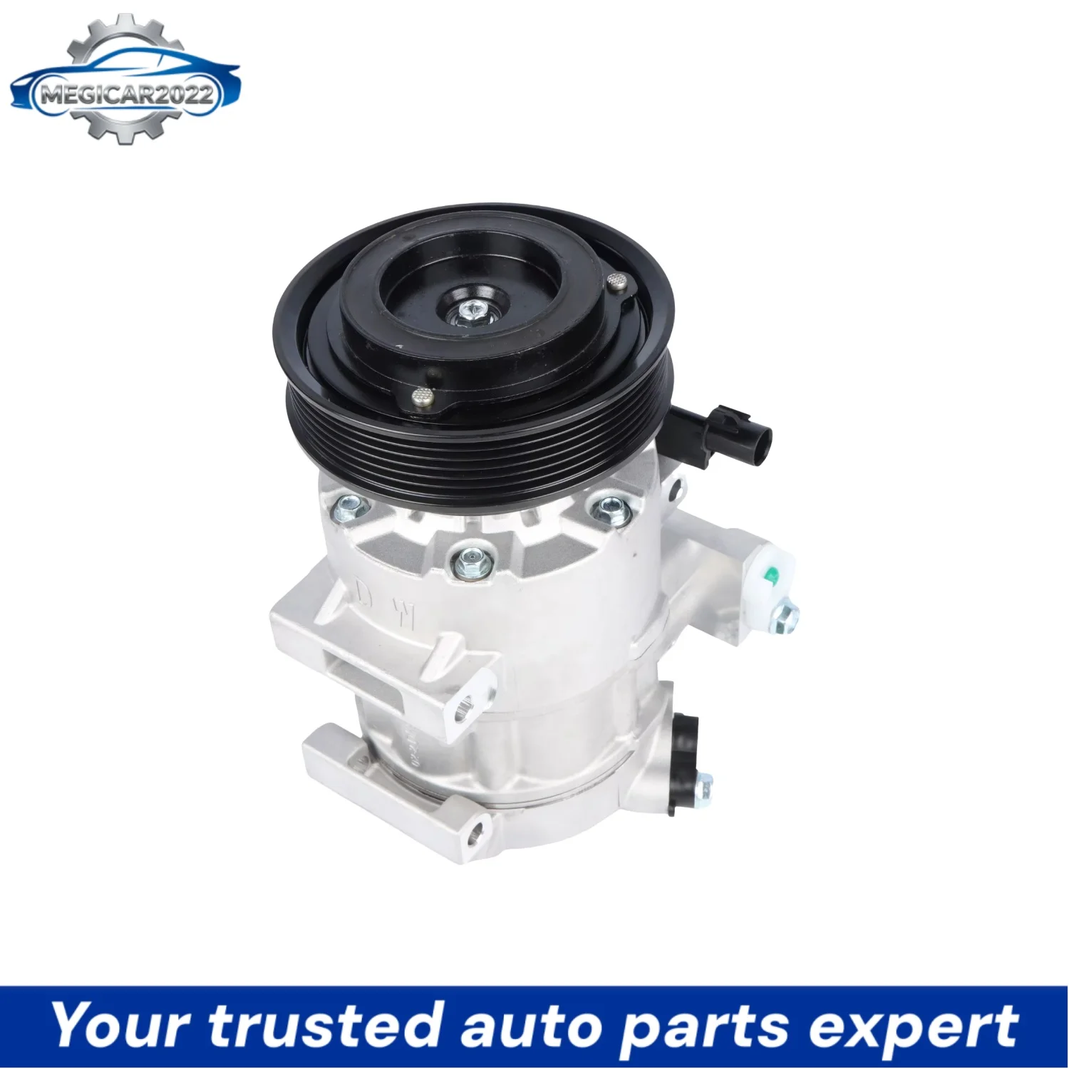 12V New 6SBU16 DV16 A/C Compressor & Clutch 97701-1D200 977011D300 977011D300AS For Kia Rondo Carens 6PK 60-02284NA CO 10986SC