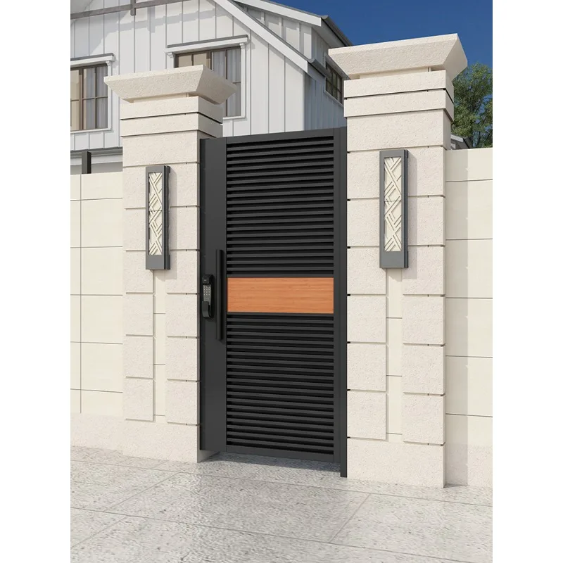 EXWカスタマイズ可能なアルミニウム合金中庭ステンレス鋼ヴィラ鉄製ガーデン田舎自作住宅ルーバー屋外