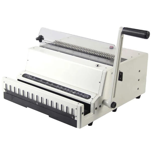 WD600A 40 (3:1) Electric Double Wire Binding Machine