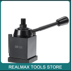 AXA Size DMC-250-111 Wedge Type Tool Post 12 Inch Swing CNC Quick Change Lathe Tools Post Holder Tool Holder