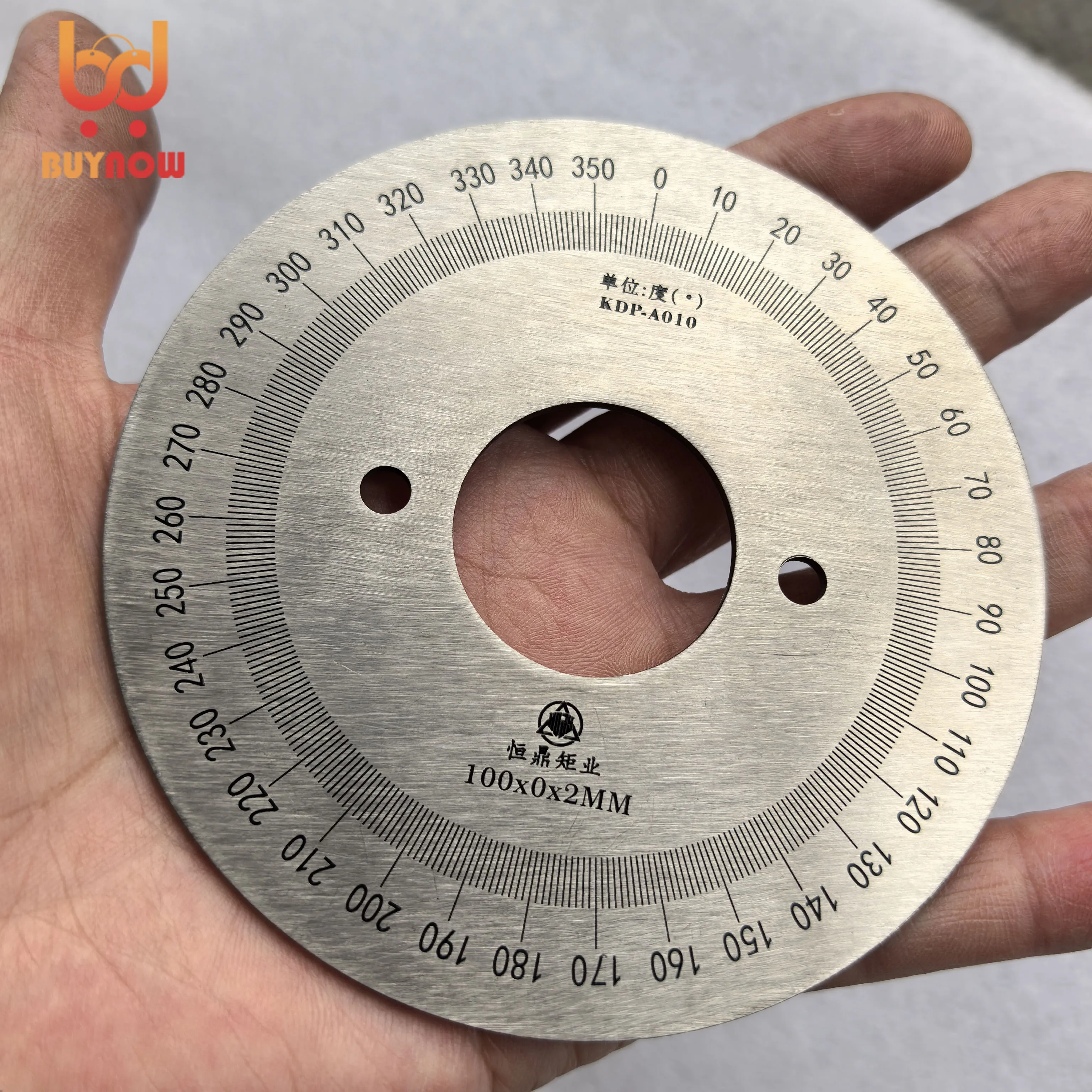 

100 # 30 # 2 высококачественных весов из нержавеющей стали, масштаб 360 градусов, малый транспортир, диск из нержавеющей стали