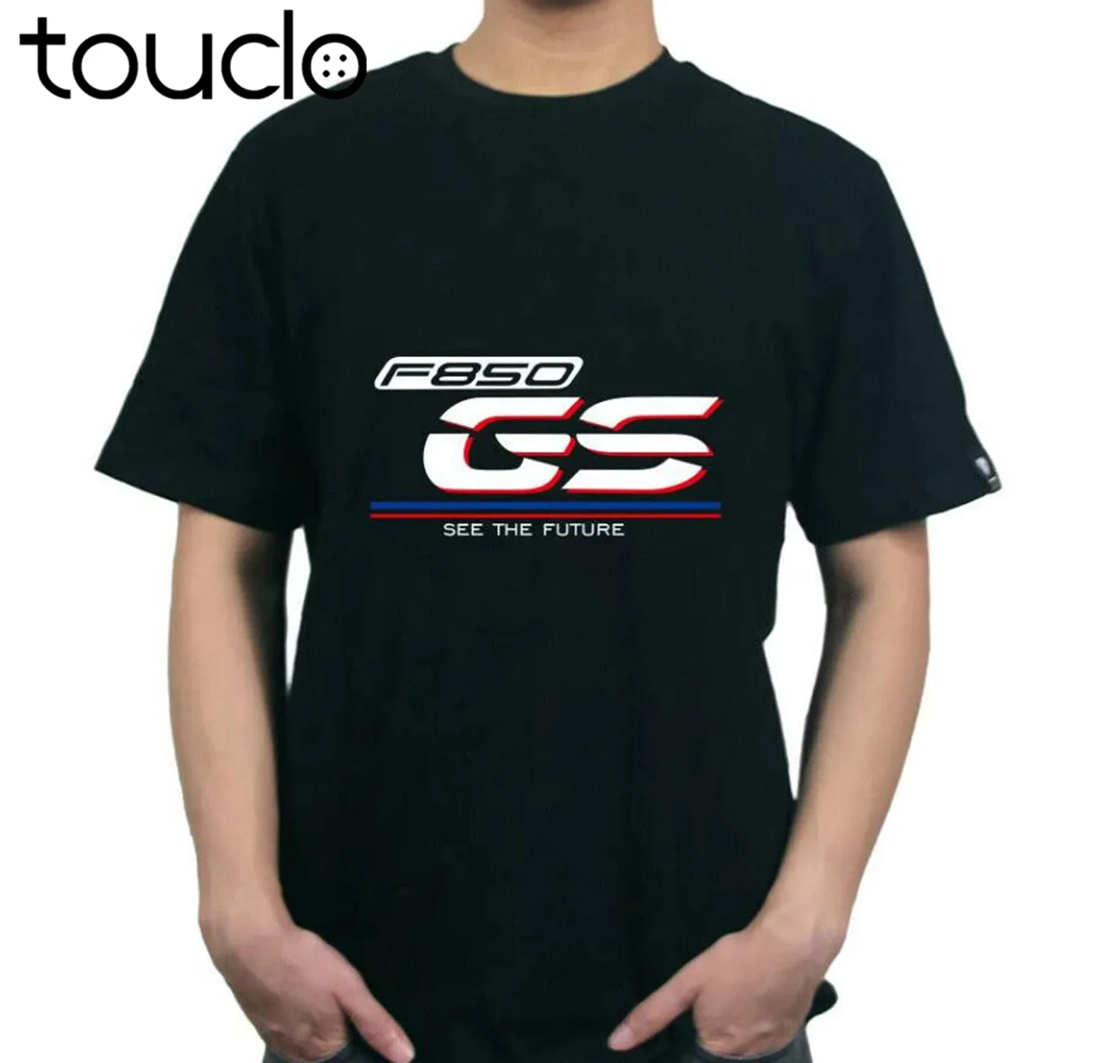 F850Gs F850 Gs Motorcycle Good Quality Cotton T Shirt Men O-Neck Casual Print T Shirt Business