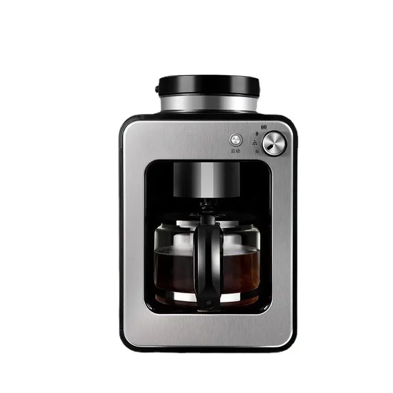 600ml Coffee Maker Office Automatic Temperature Control Detachable Grinder Multifunctional Home Americano Coffee Maker