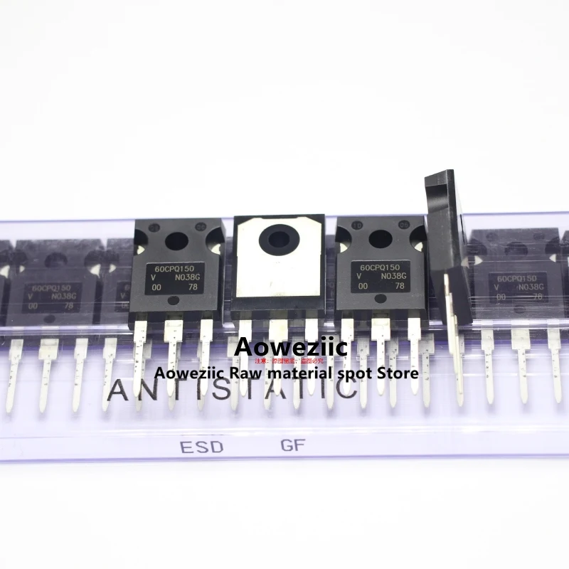 Aoweziic  2021+  100% New Imported Original   60CPQ150  60CPQ150PBF VS-60CPQ150PBF VS-60CPQ150-N3  TO-247 Schottky 60A 150V