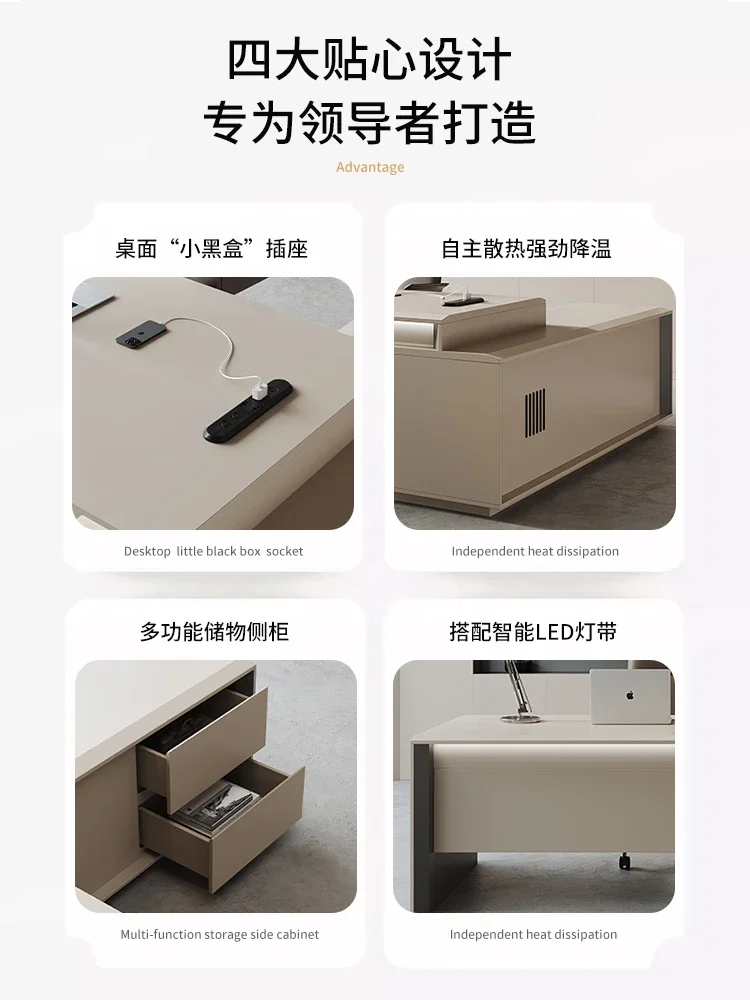 Secretária Móveis de escritório, Secretária Executiva, Boss Manager